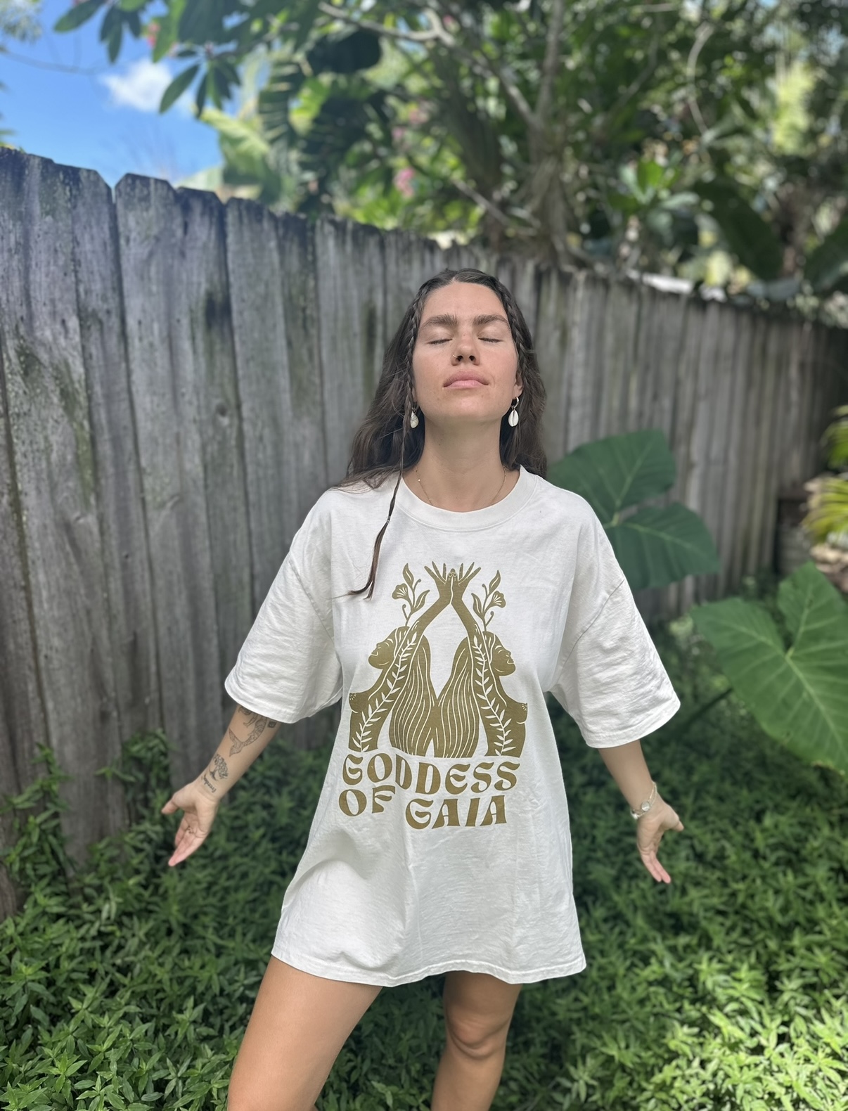Goddess of Gaia Boxy Tee